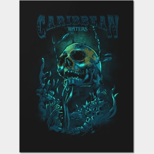 Caribbean Waters Posters and Art